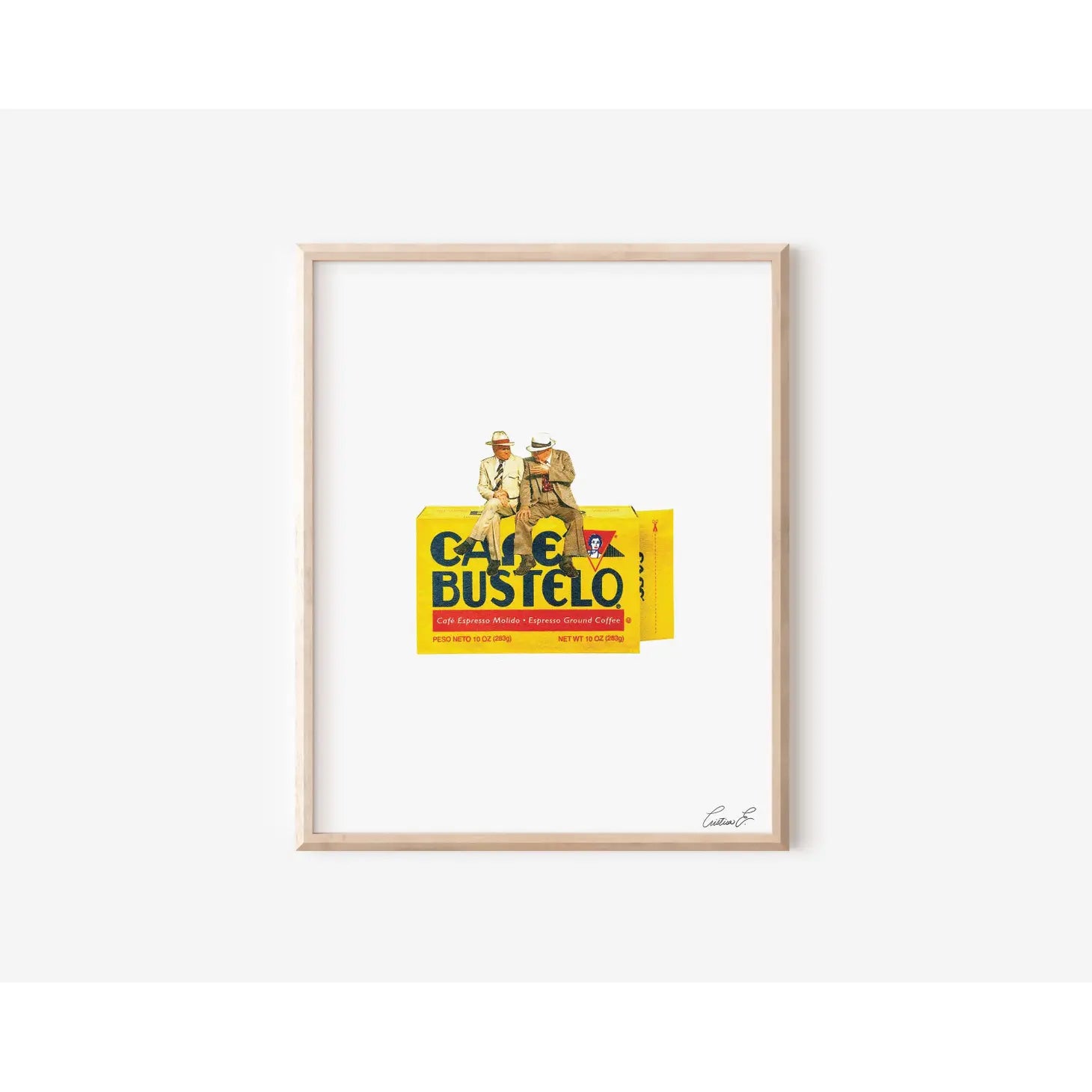 Bustelo Coffee Art Print
