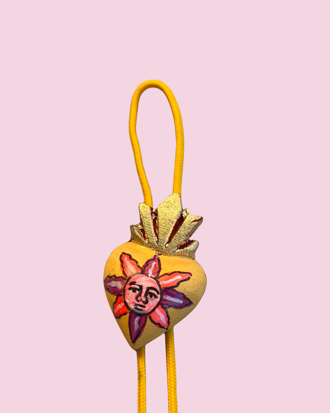 Sun Sacred Heart Bolo Tie