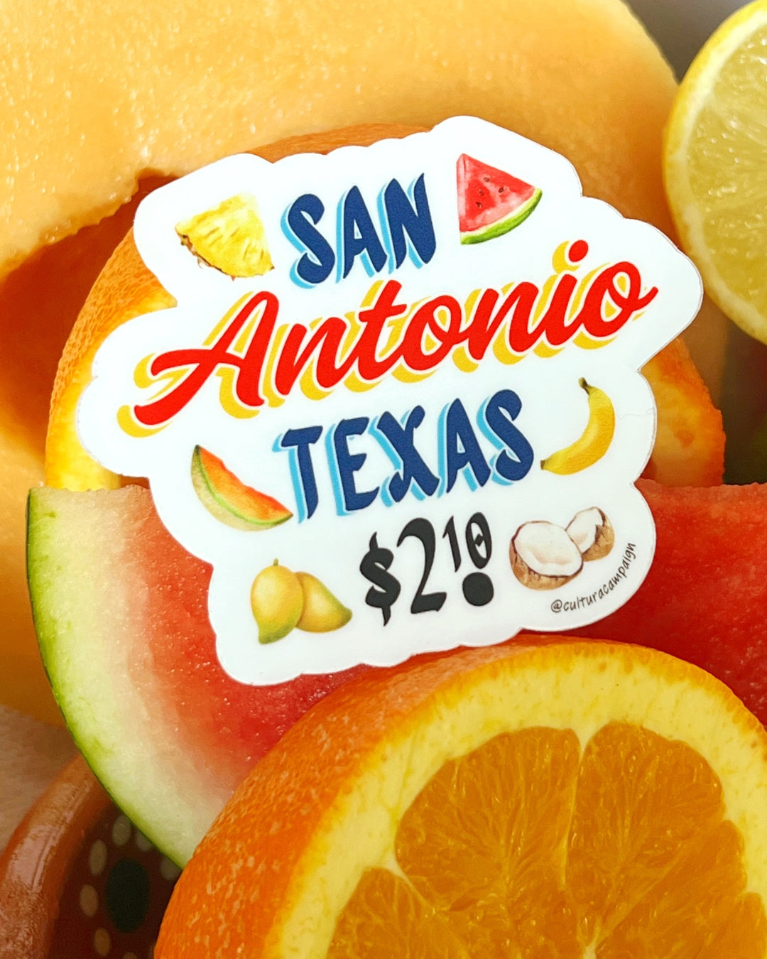 San Antonio Frutería Sticker