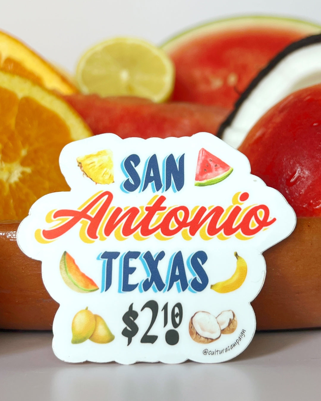 San Antonio Frutería Sticker
