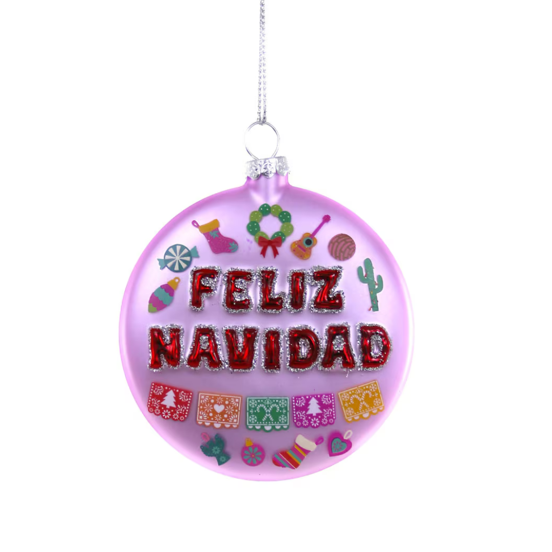 Feliz Navidad Ornament