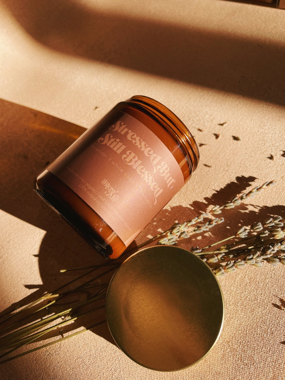 Stressed But Still Blessed Candle