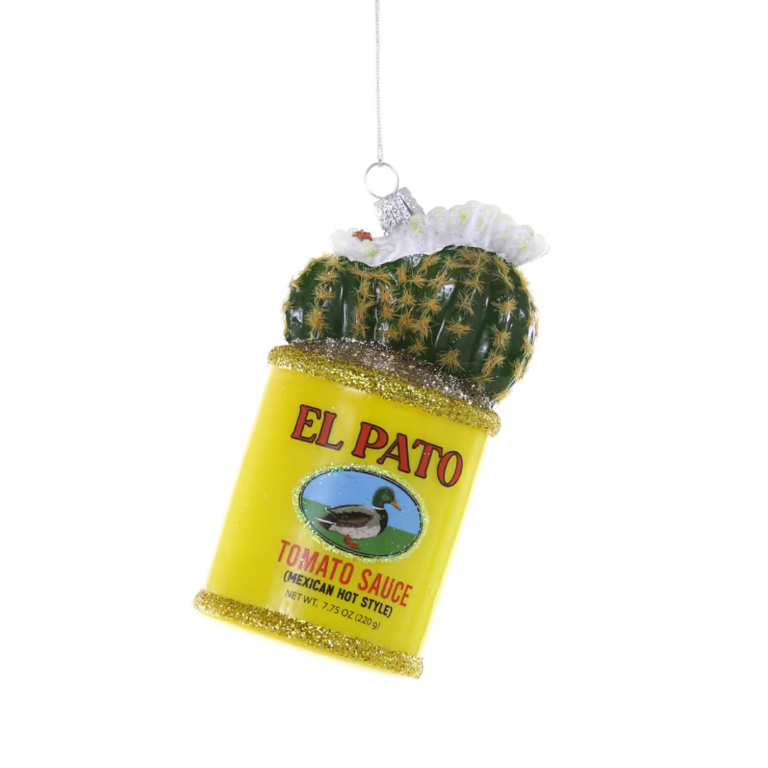 Pato Potted Cactus Oranament
