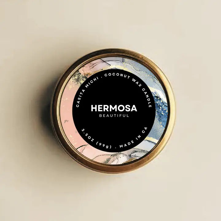 Hermosa Candle Tin