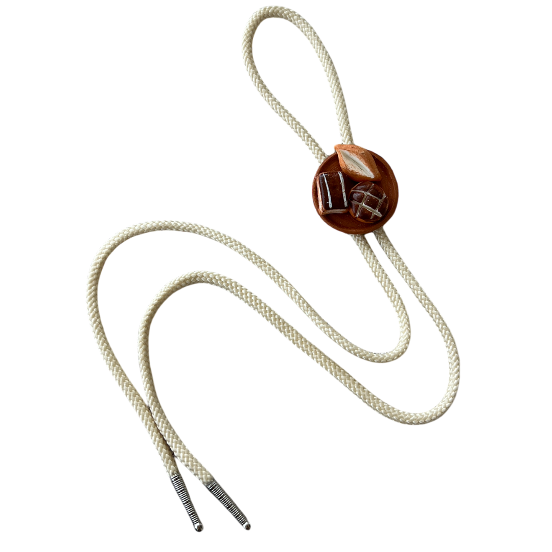 Pan Dulce Cream Bolo Tie