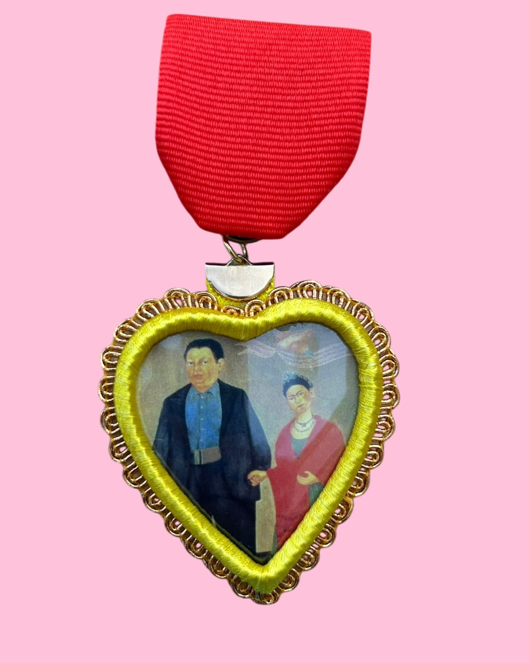 Frida Corazones Fiesta Medals