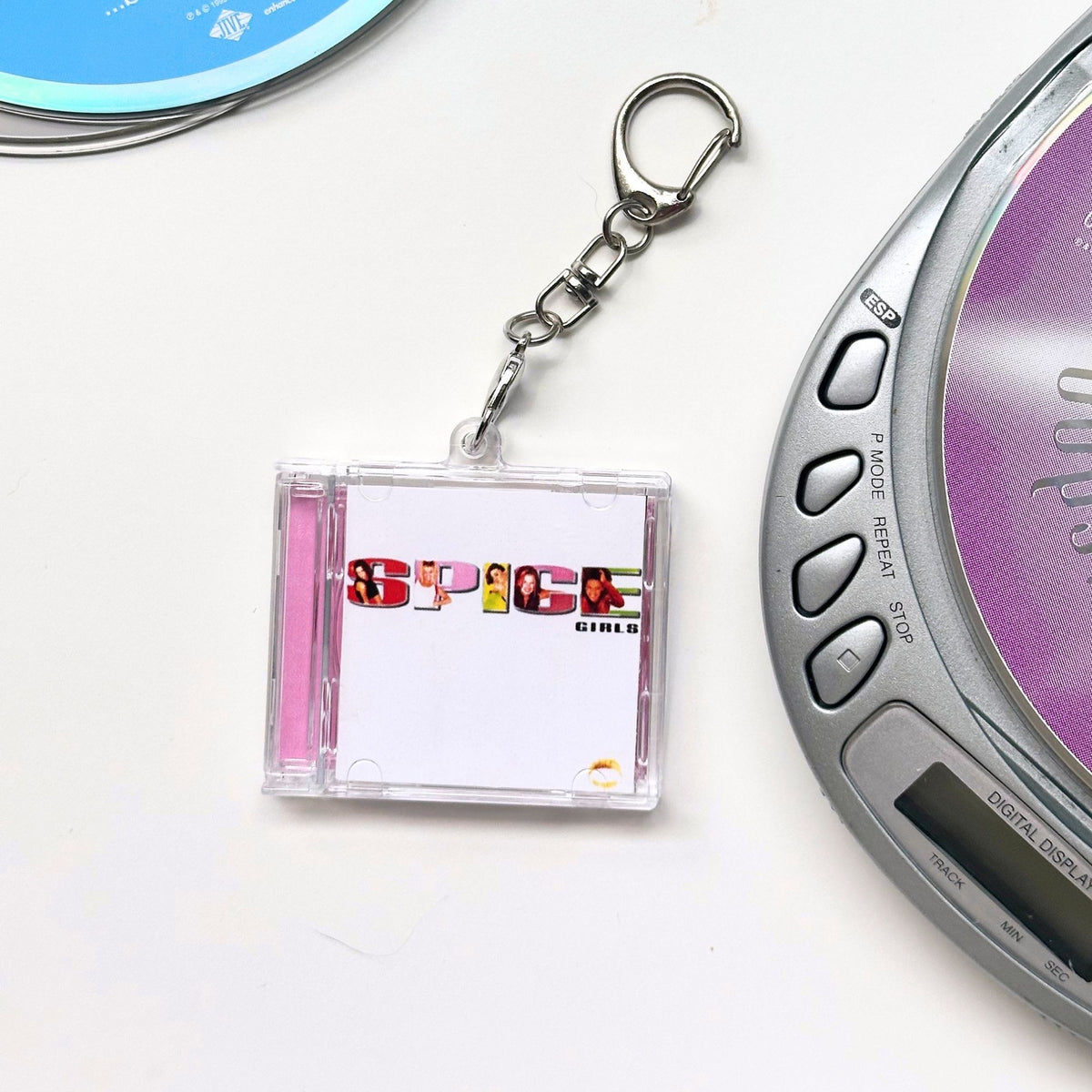 'hit Clips' Mini Spice Grils Cd Case Keychain
