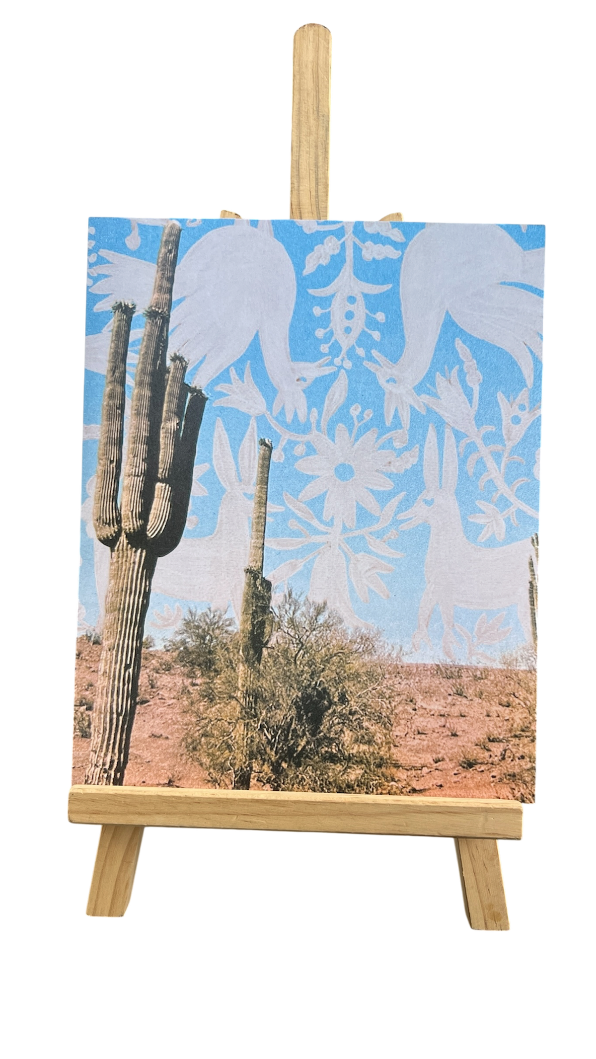 Otomi Desert Collage Print