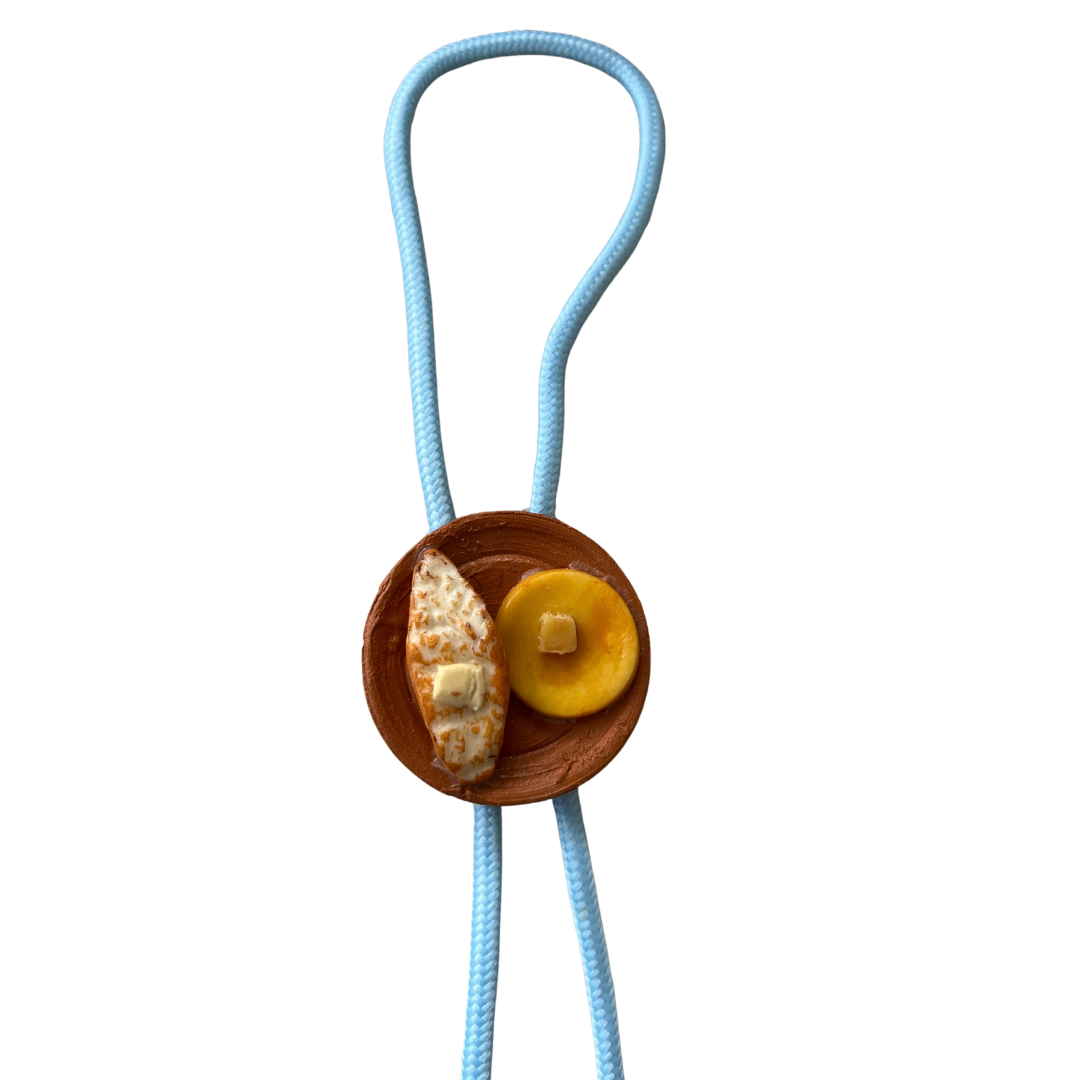 Pan Dulce Light Blue Bolo Tie