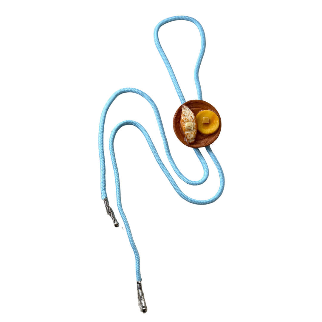 Pan Dulce Light Blue Bolo Tie