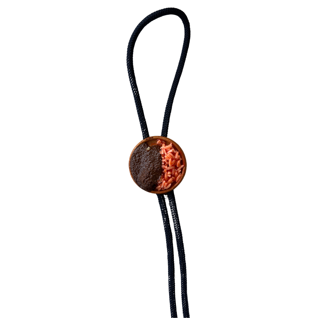 Mole Plato Navy Bolo Tie
