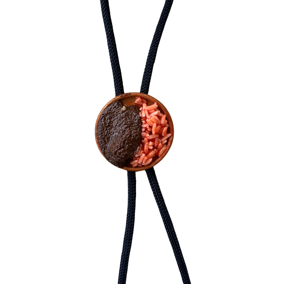 Mole Plato Navy Bolo Tie