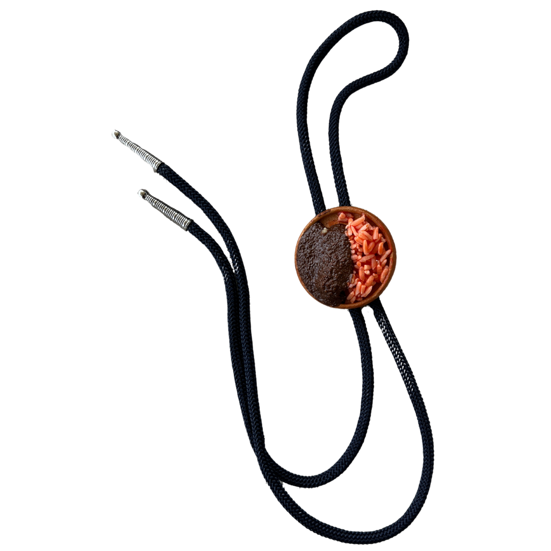 Mole Plato Navy Bolo Tie