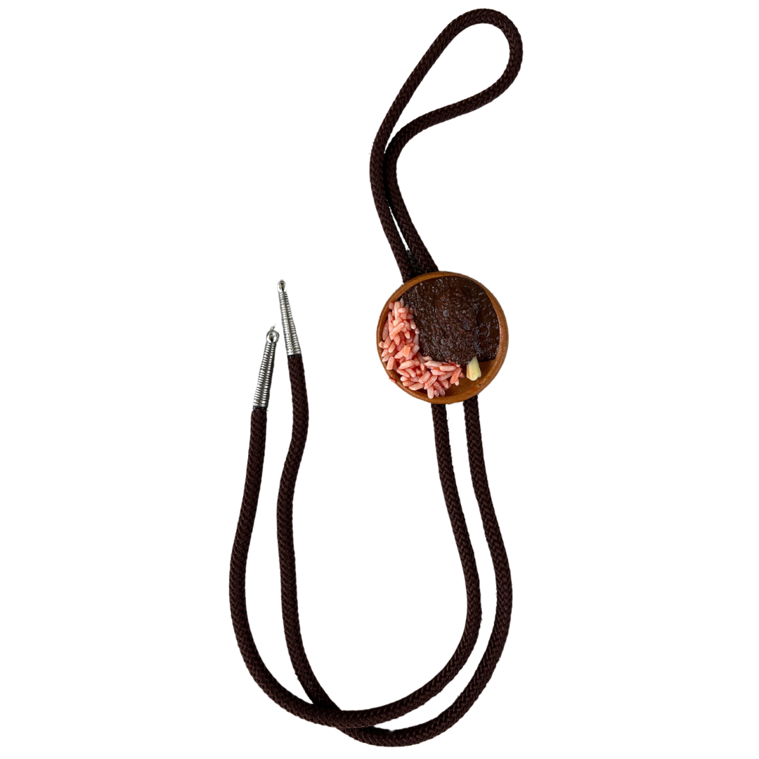 Molo Drumstick Plato Navy Bolo Tie