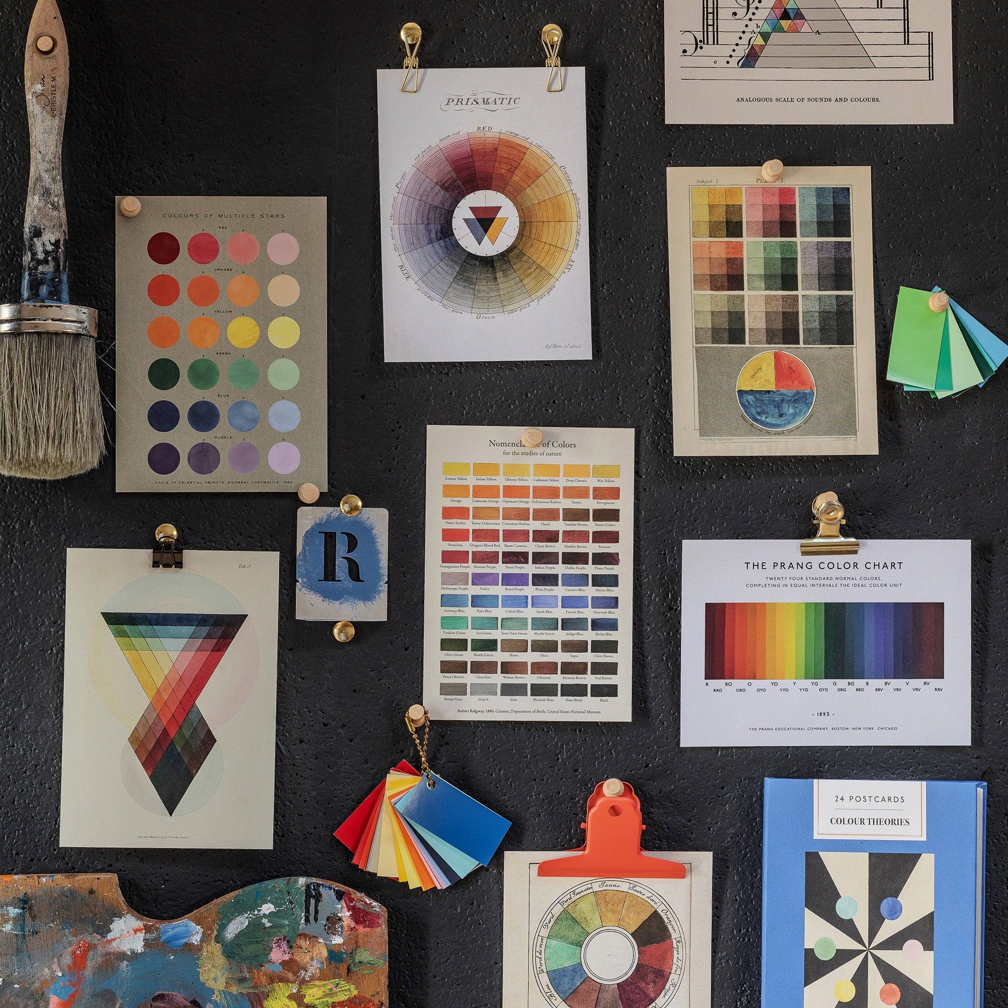 Postcard Book - Color Theories