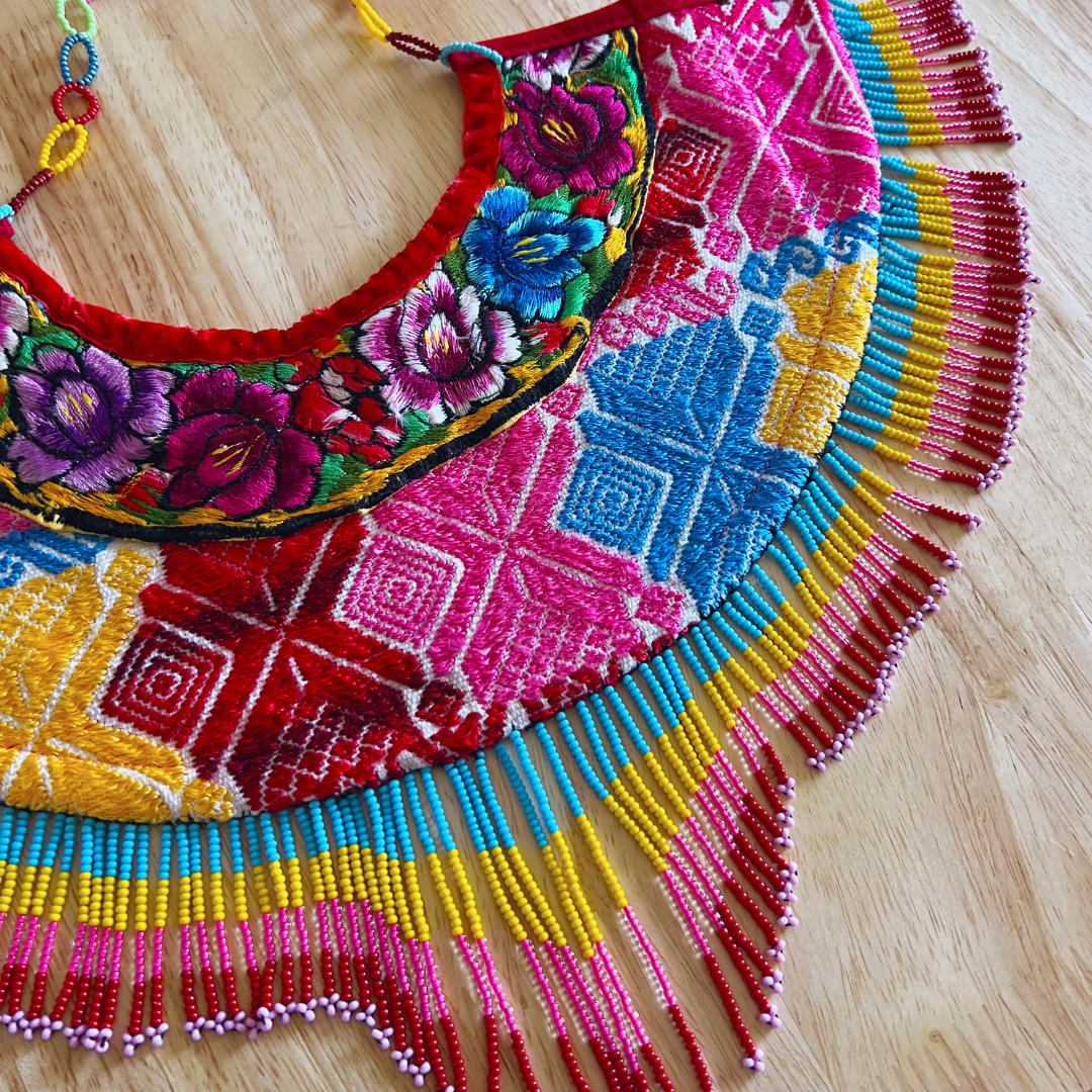 Icon Collage Collar Necklace