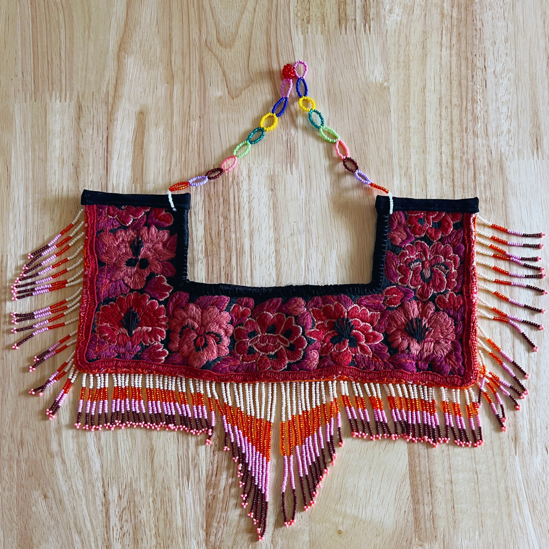 Neutral Pinks Collar Necklace