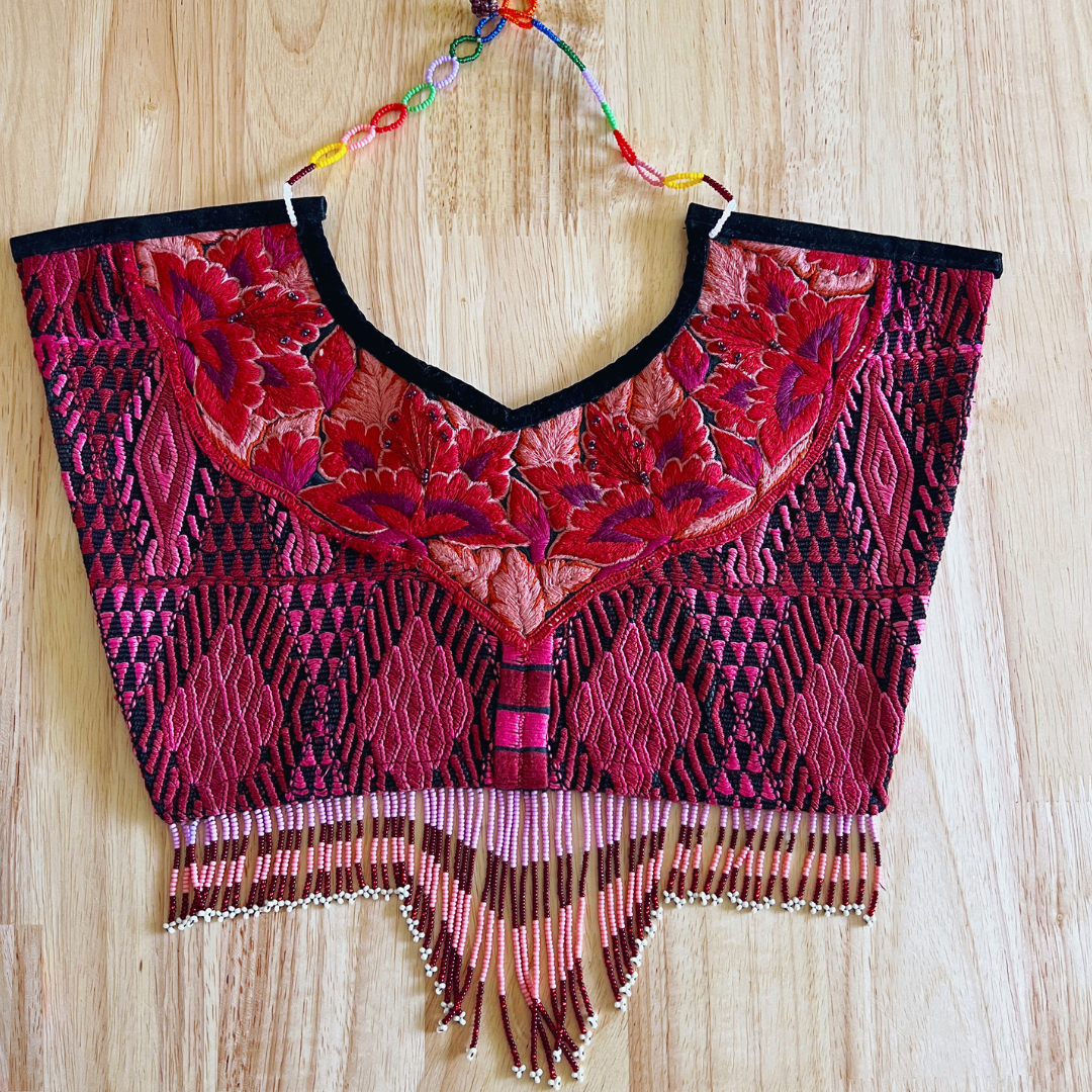 Pinks & Reds Collar Necklace