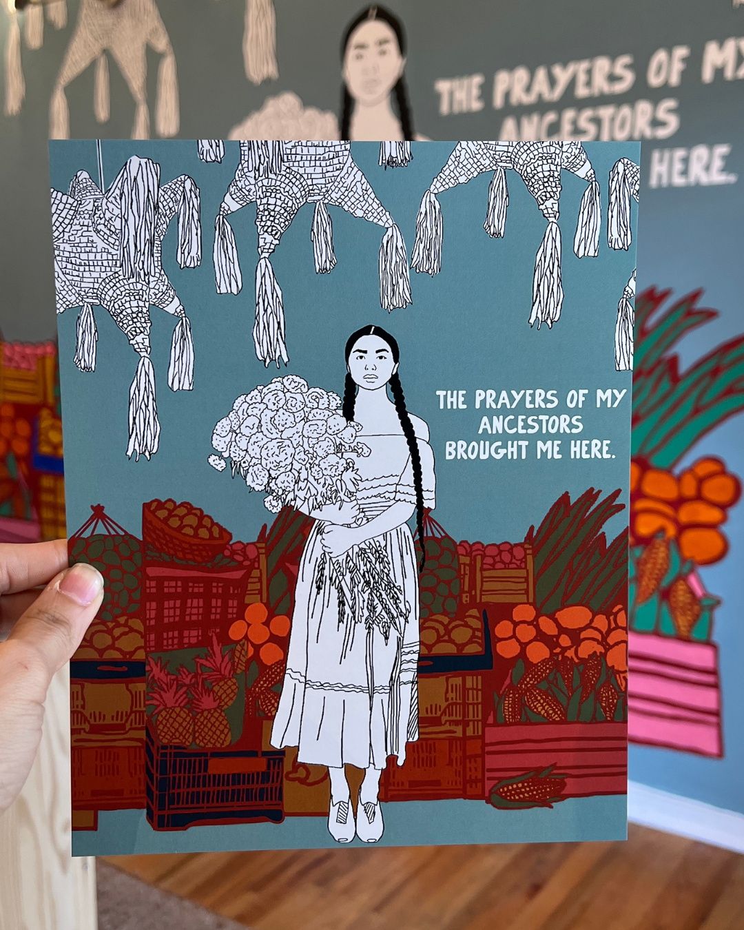 8"x10" Cultura Campaign Mural Print