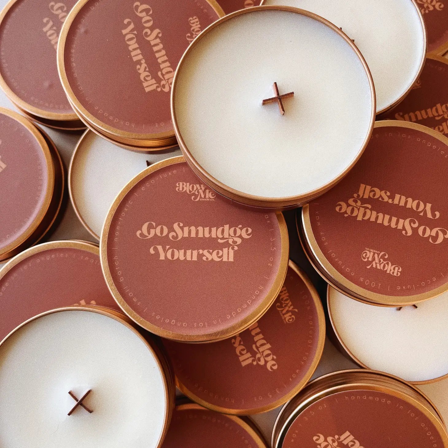 Go Smudge Yourself Mini Tin Candle