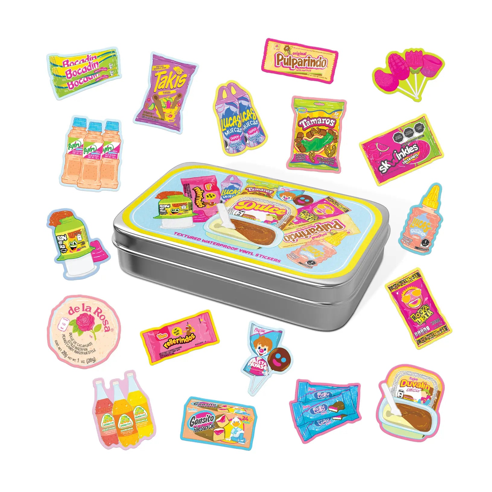Dulce Market Stickers Tin Can