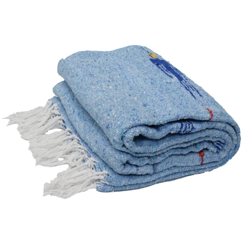 Blue Baja Thunderbird Blanket