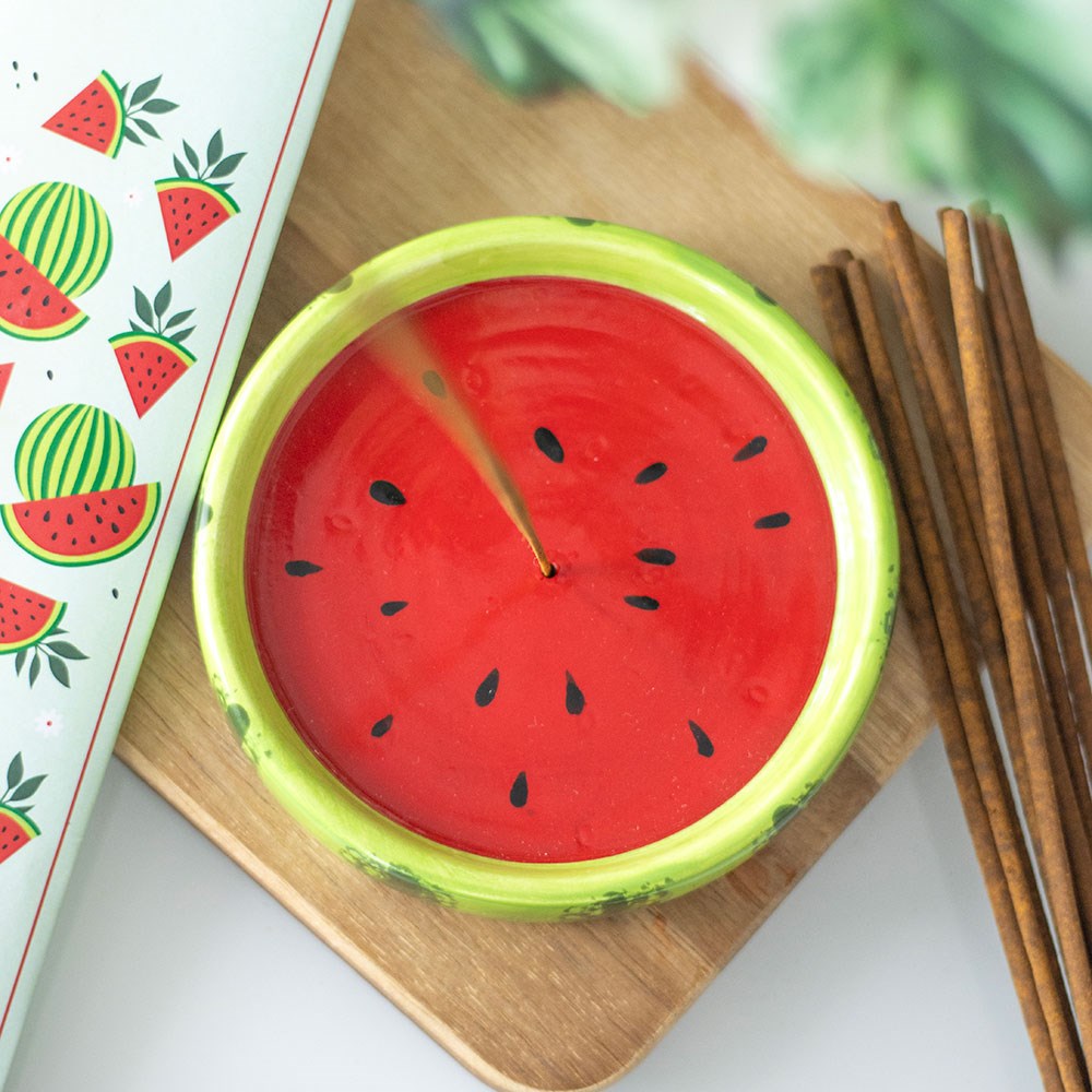 Watermelon Incense Holder Plate