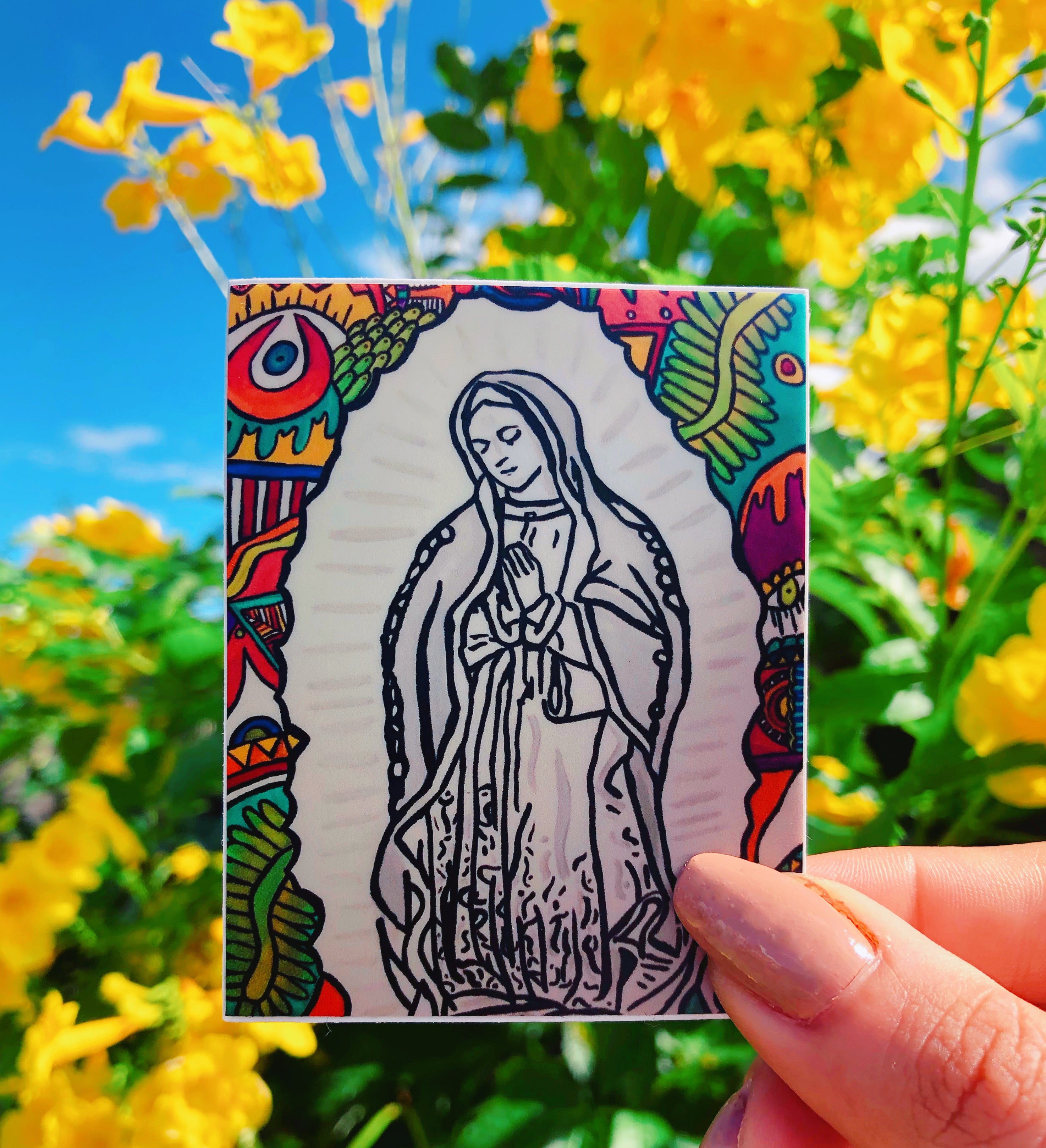 Virgencita Sticker