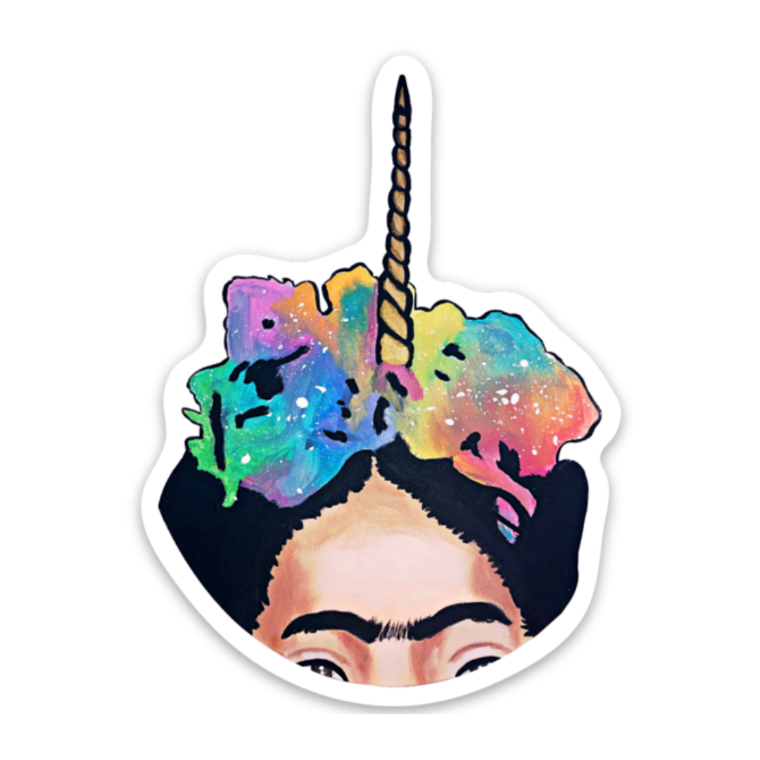 Frida Unicorn Sticker