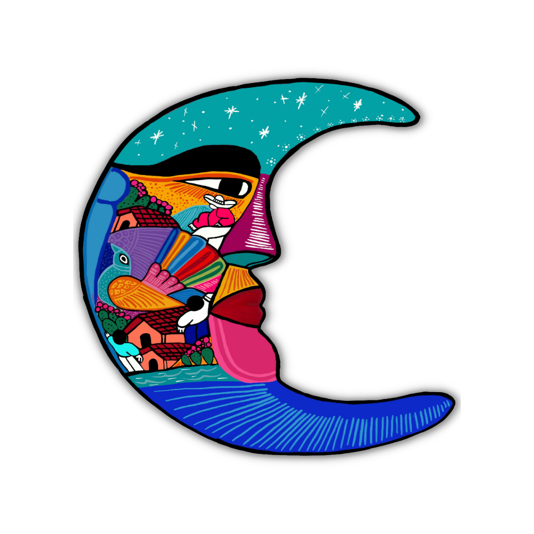 Luna Sticker