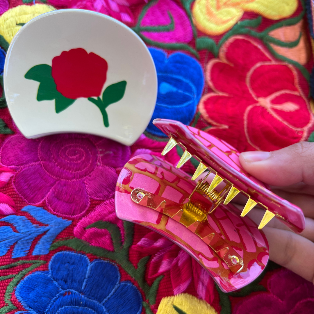 XL Mazapan Claw Clip