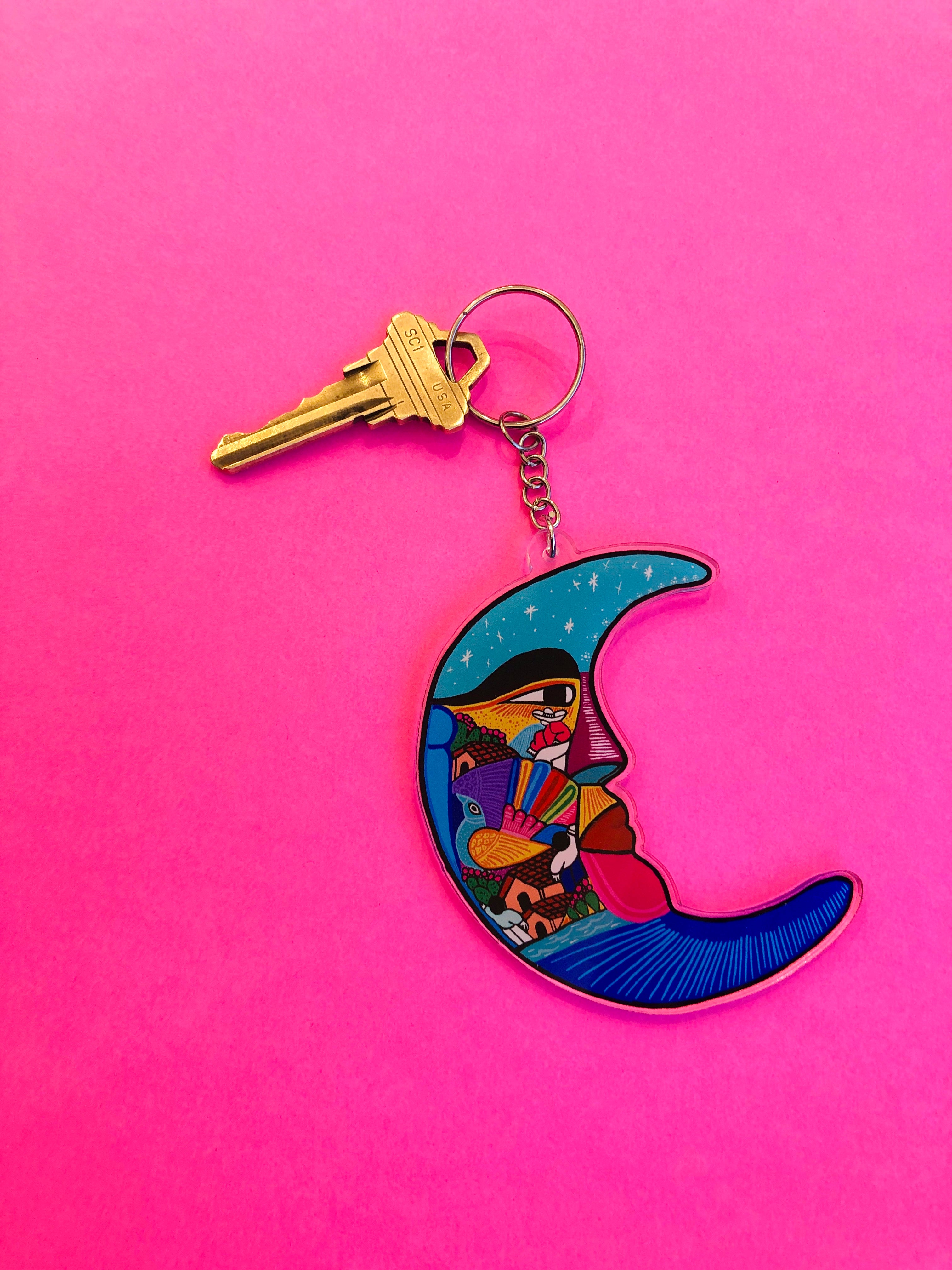 Luna Keychain