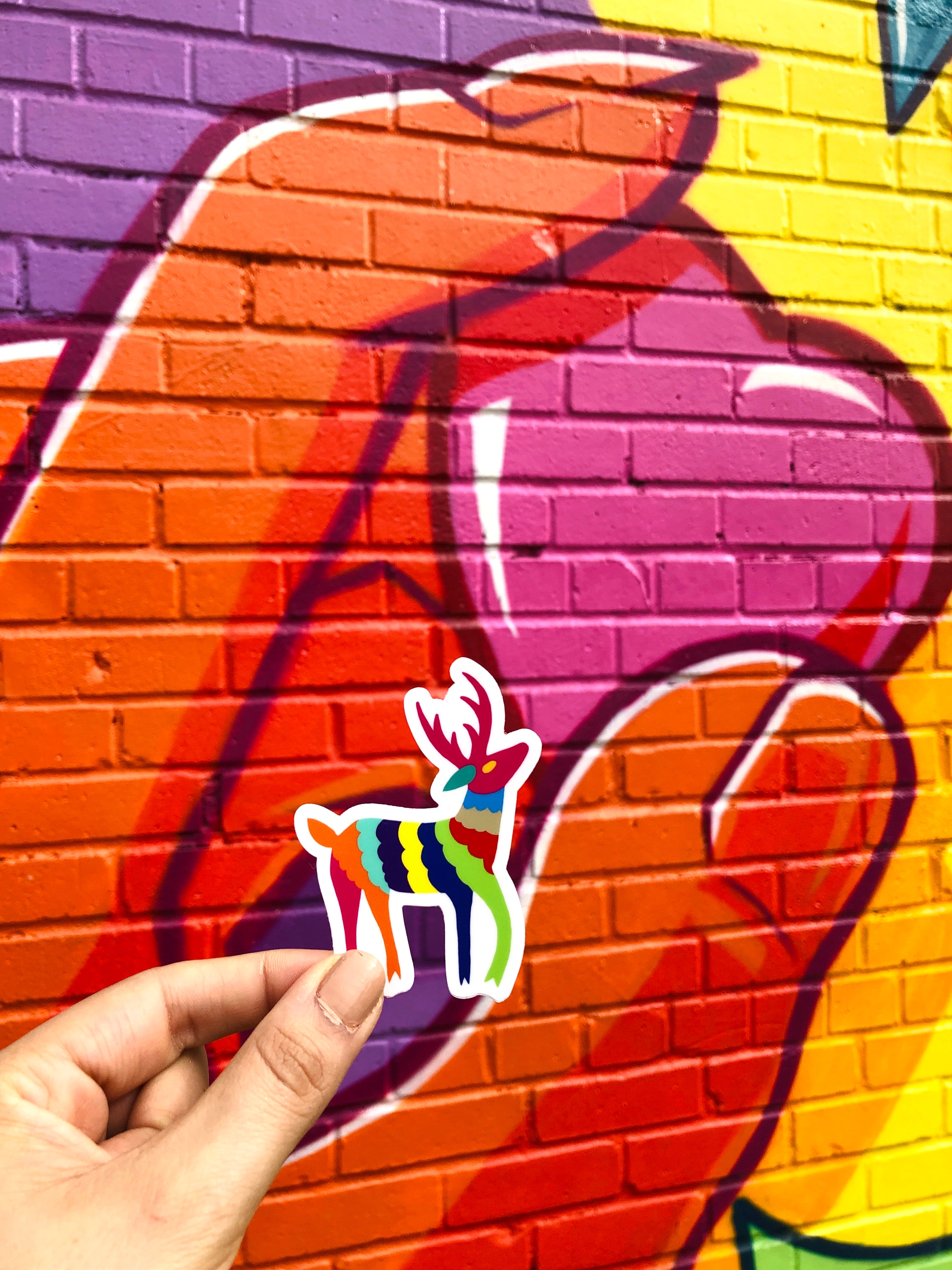 Otomi Deer Sticker