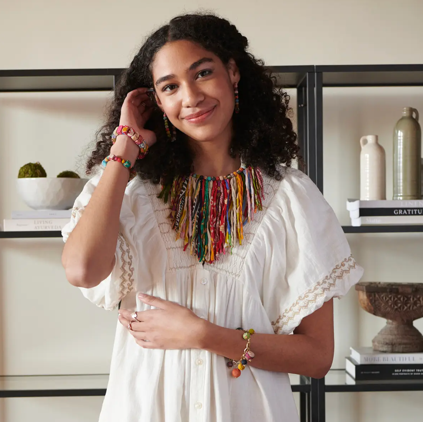 Fringe Collar Necklace