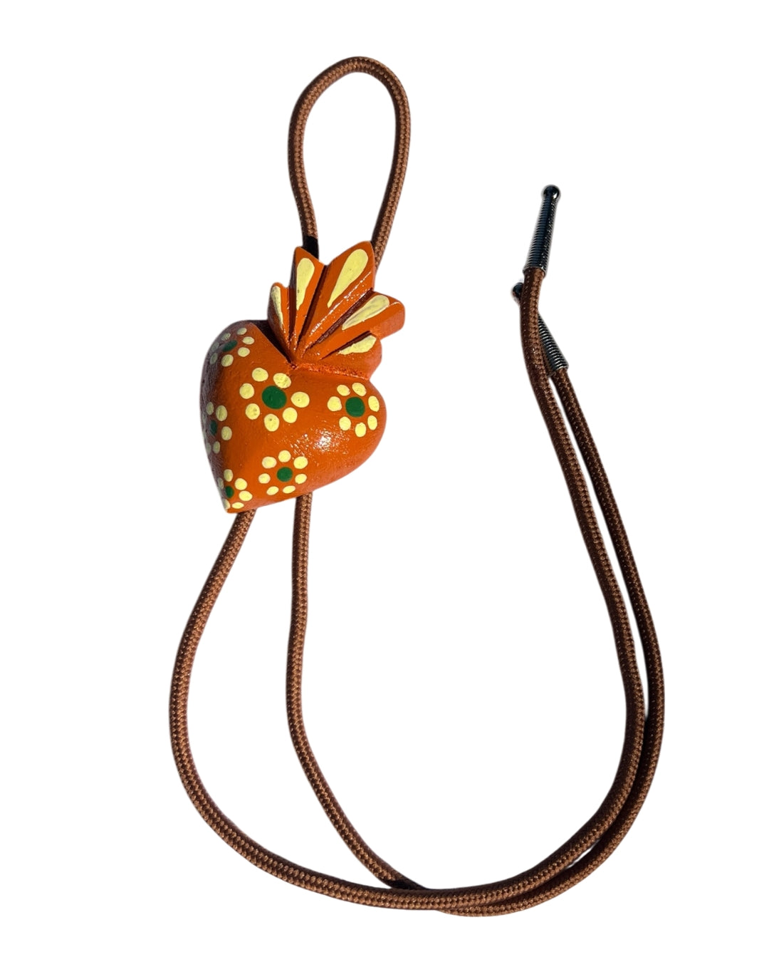 Barro Style Handpainted Heart Bolo Ties
