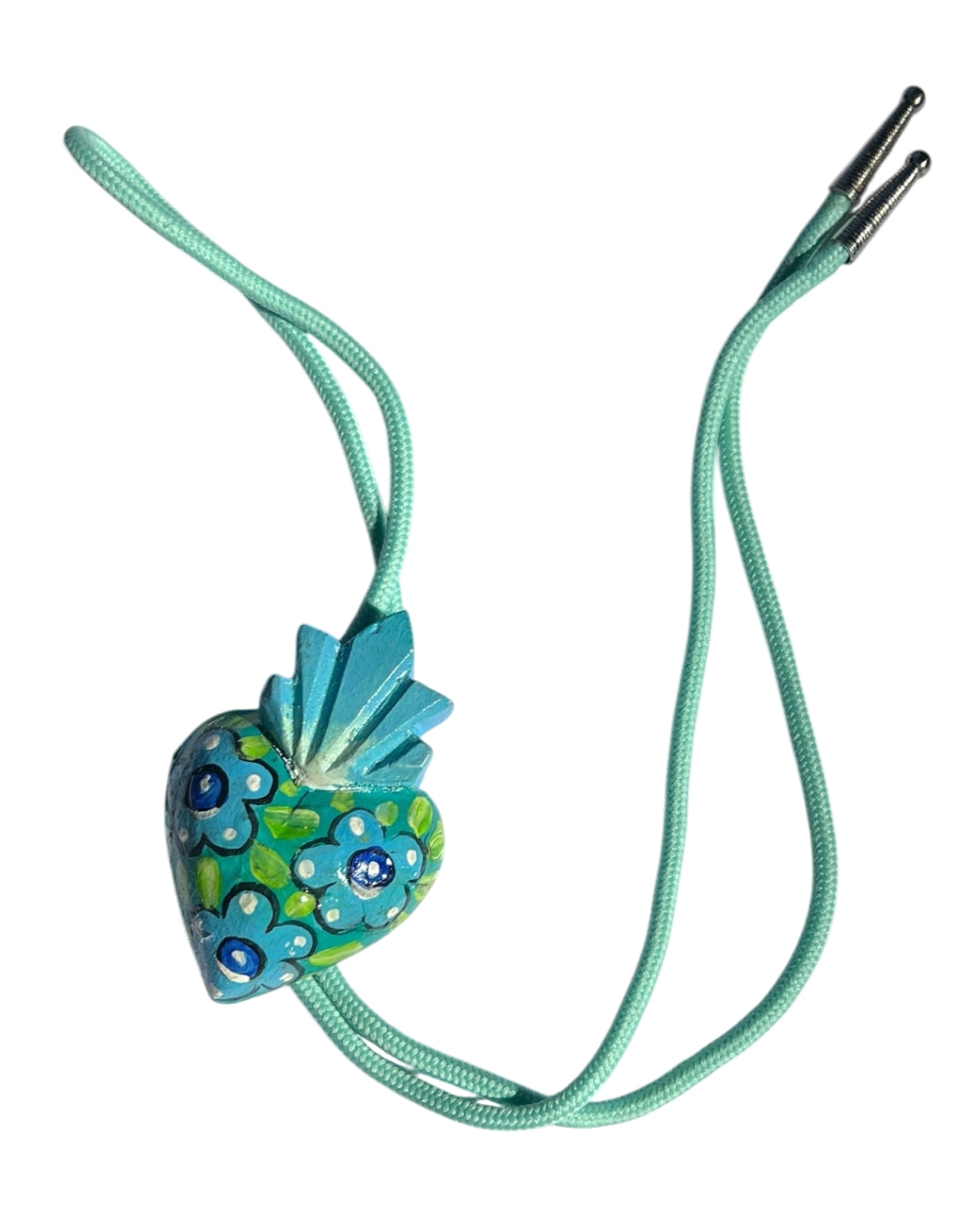 Handpainted Heart Bolo Ties
