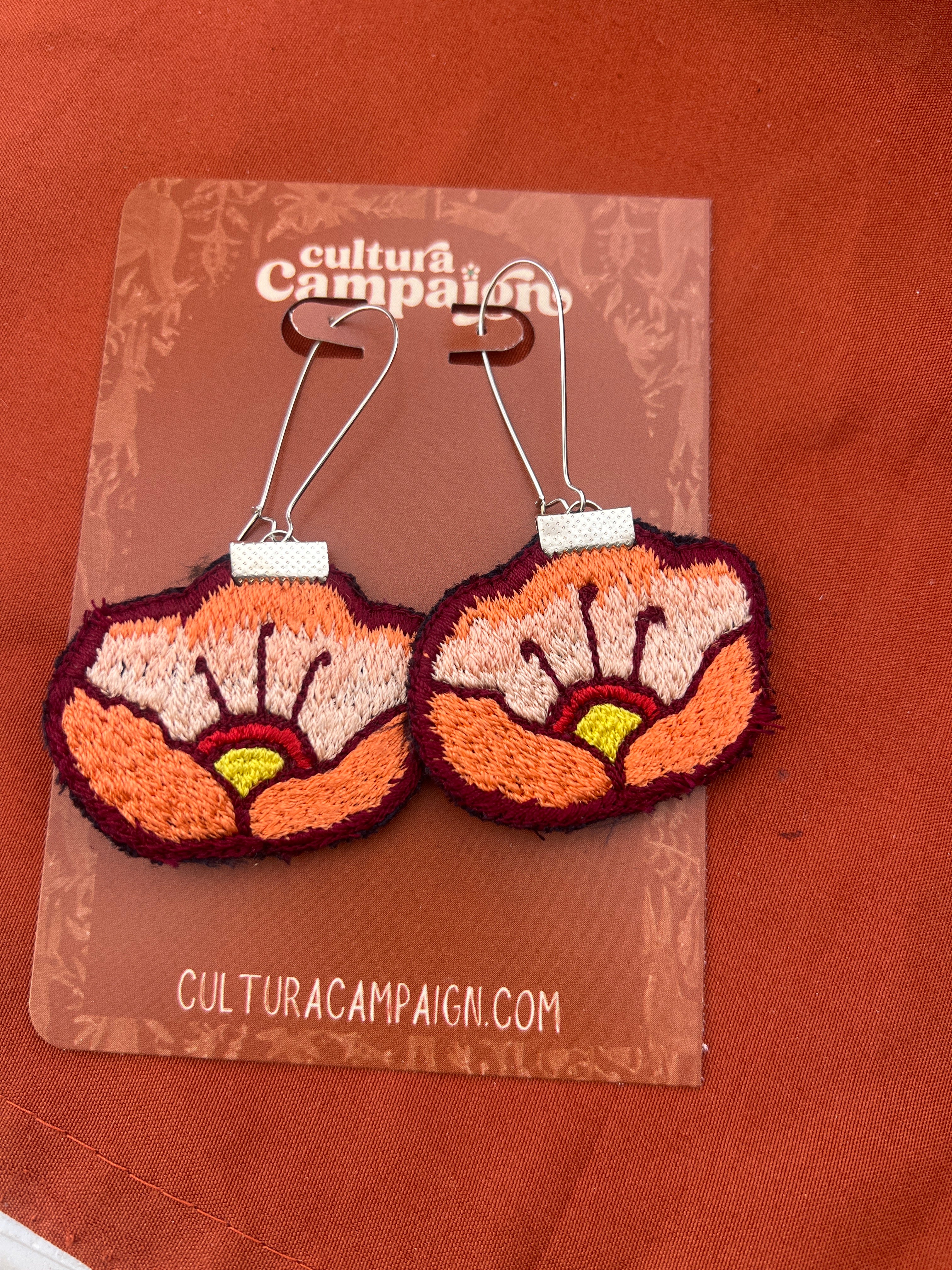 Huipil Flower Earrings