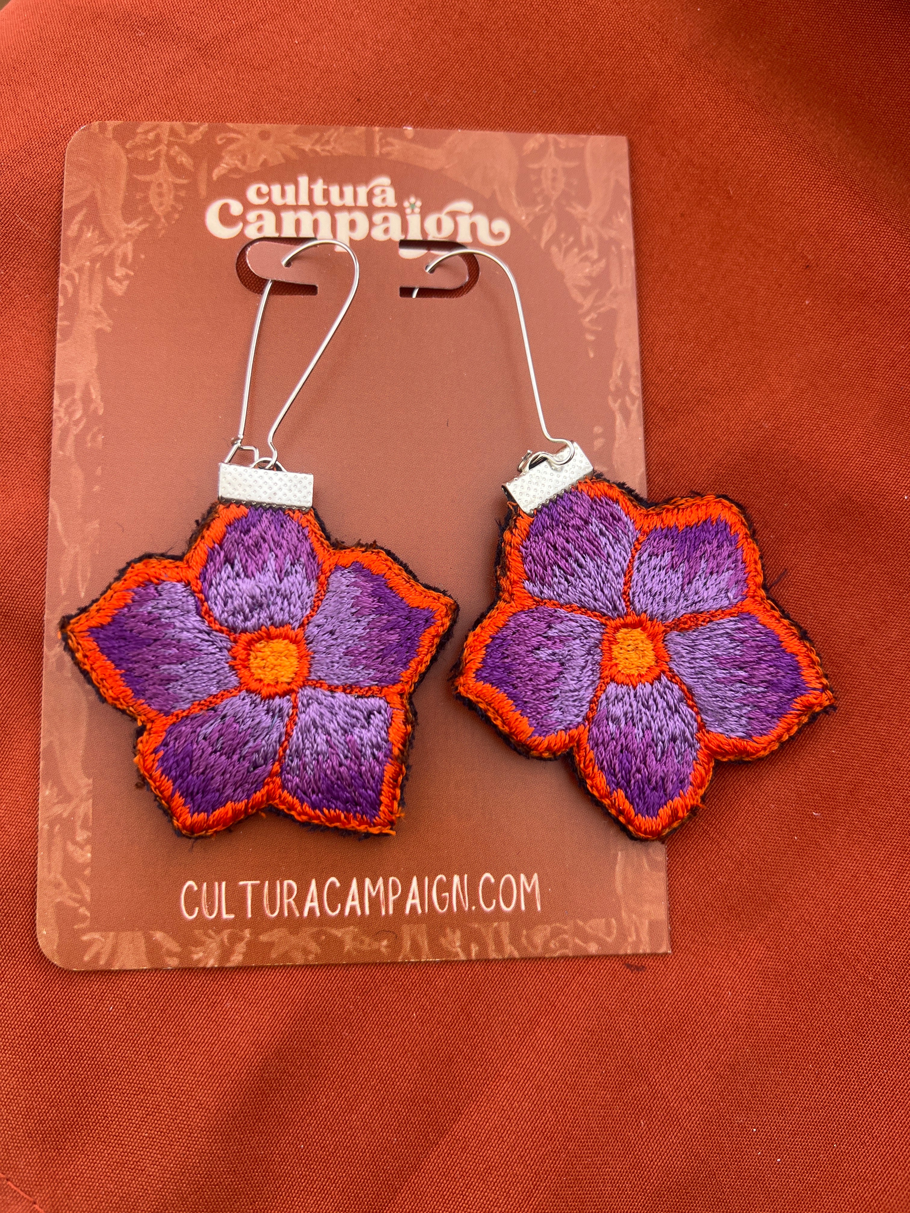 Huipil Flower Earrings