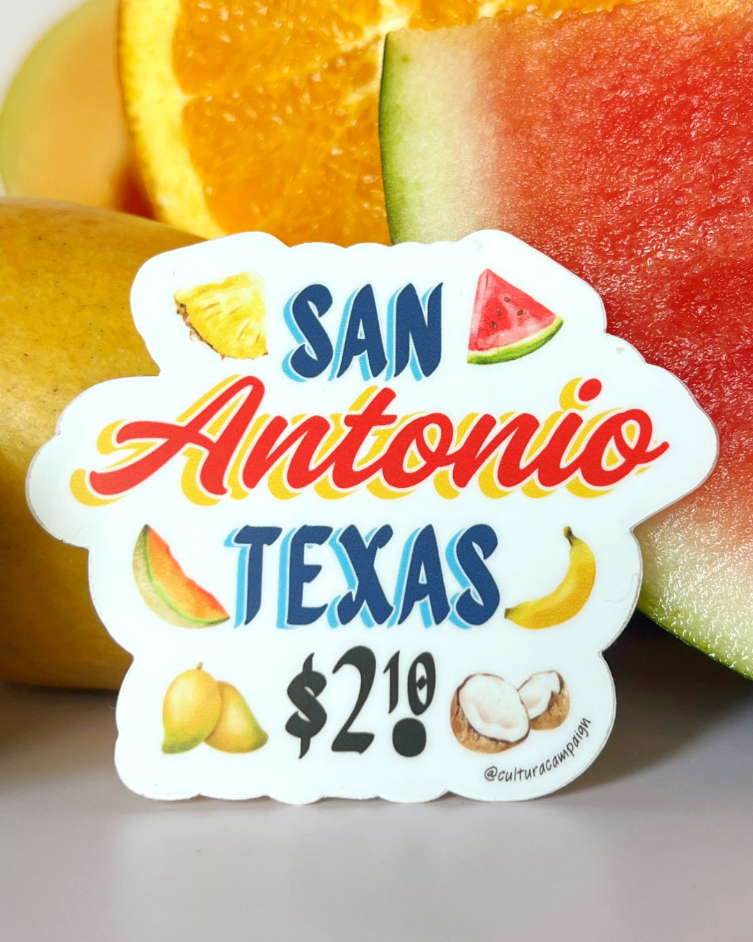 San Antonio Frutería Sticker