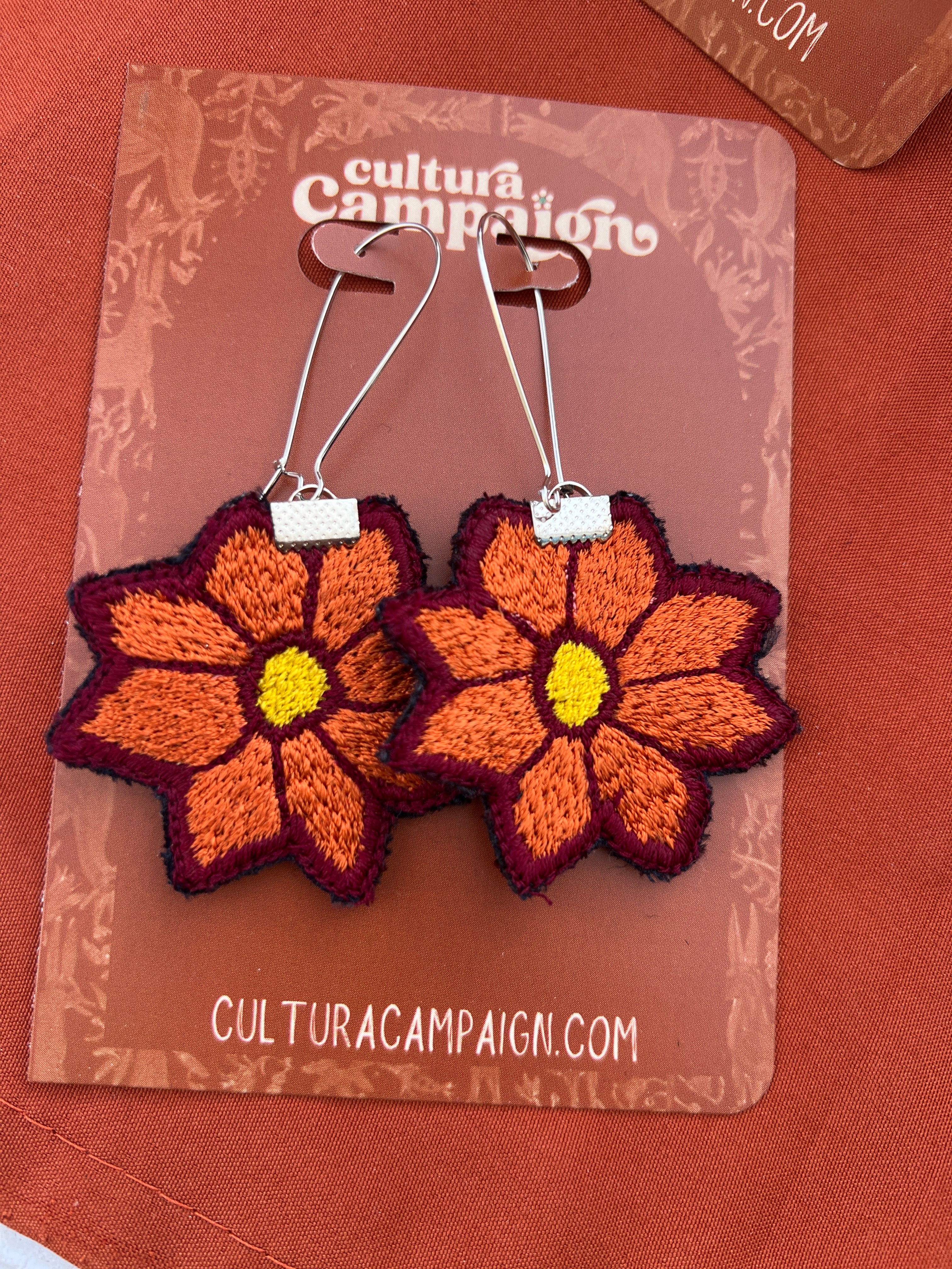 Huipil Flower Earrings