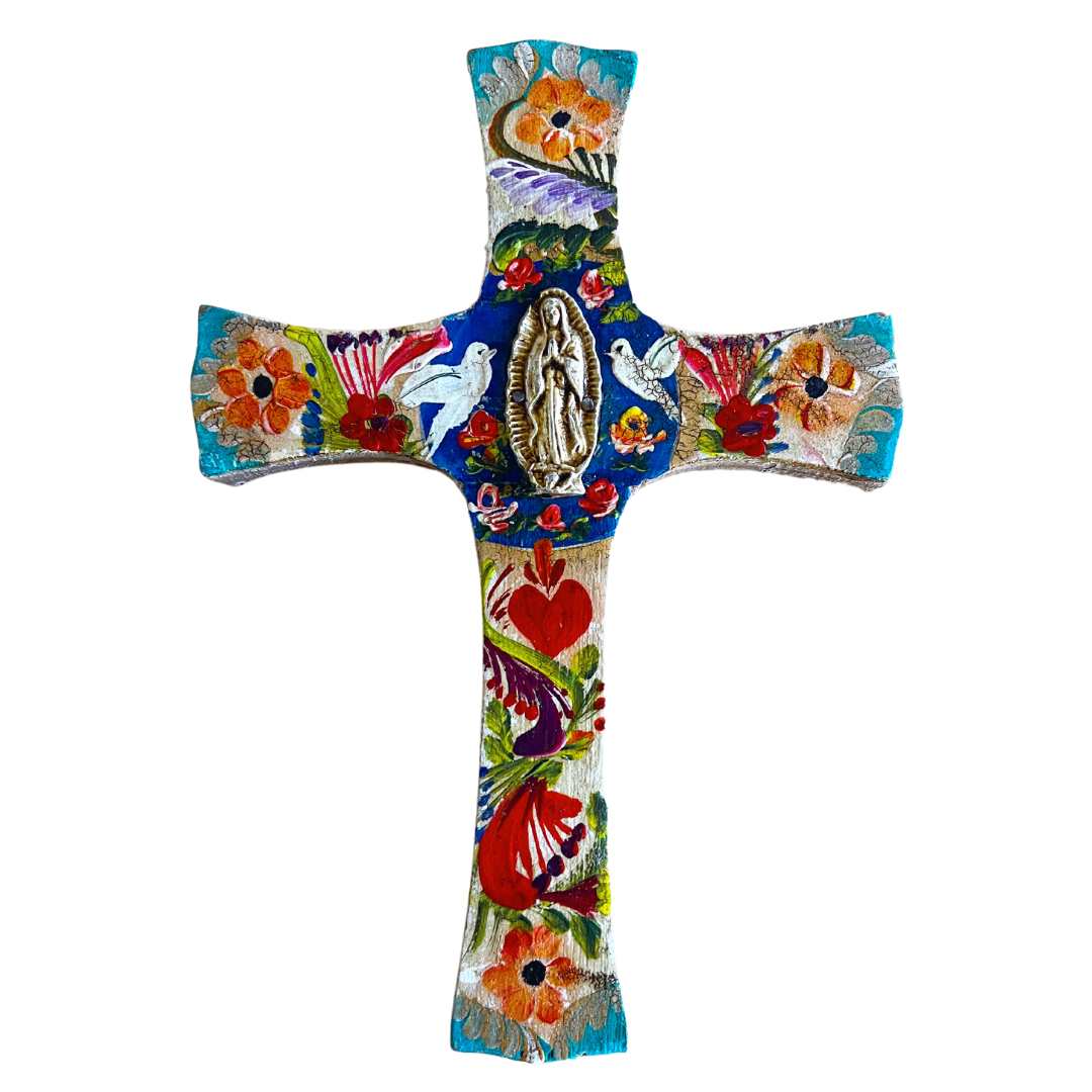 Small Hand-Painted Cross (Style 1)