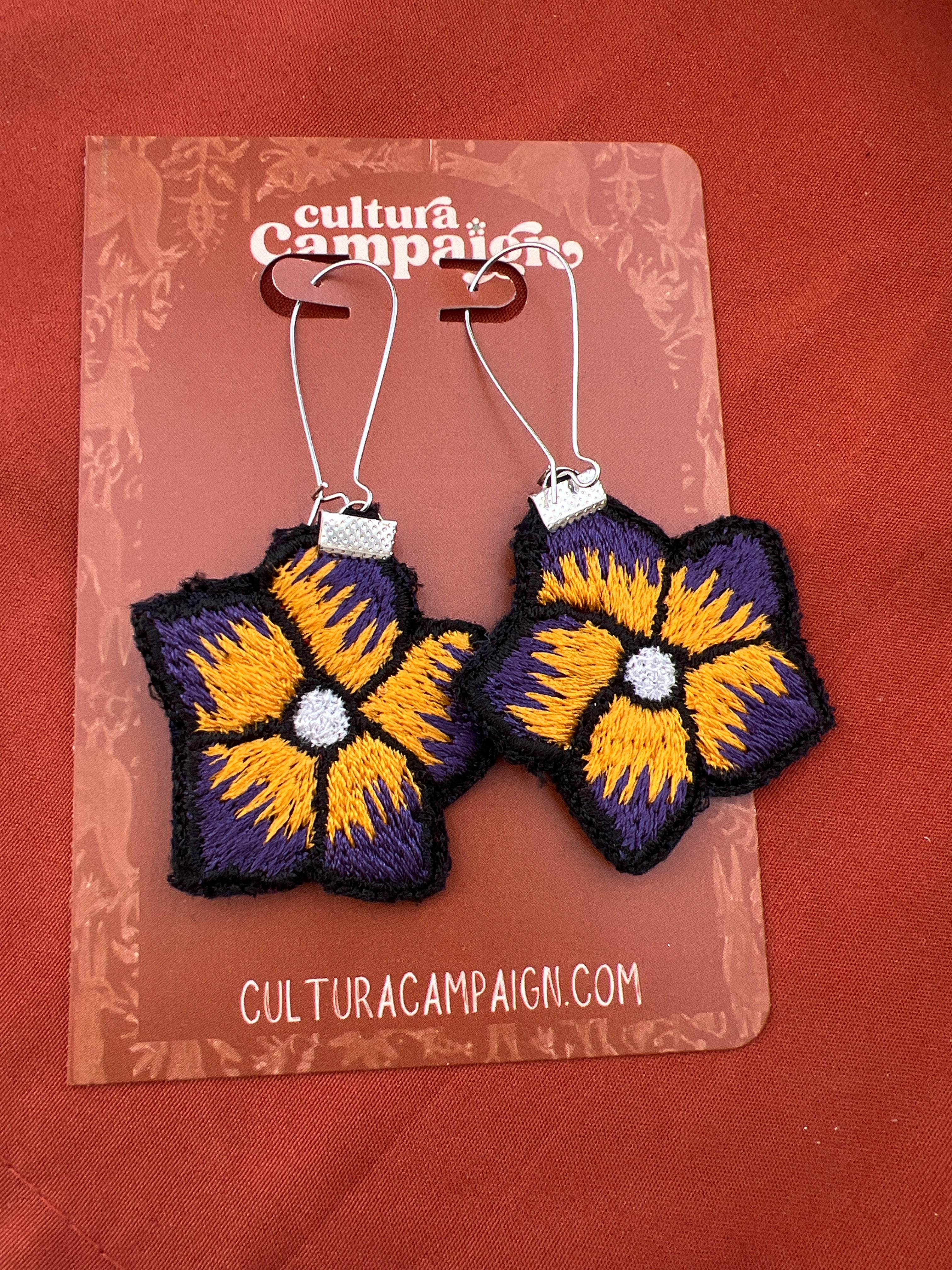 Huipil Flower Earrings