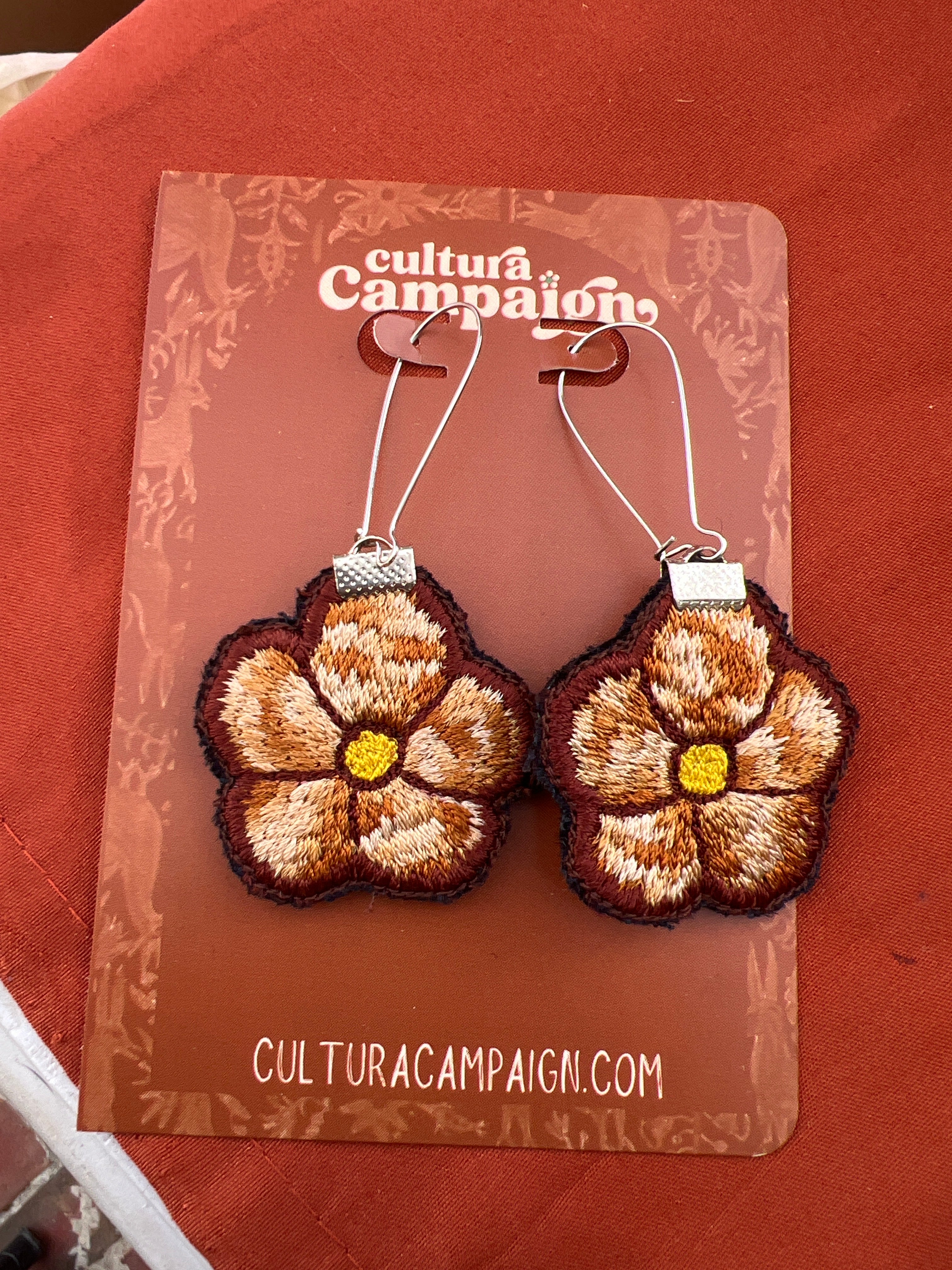Huipil Flower Earrings