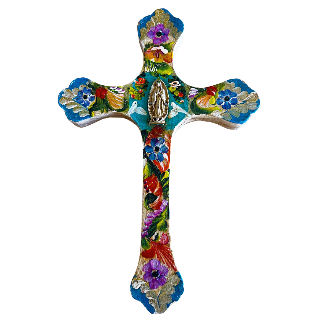 Large Hand-Painted Cross (Style 1)