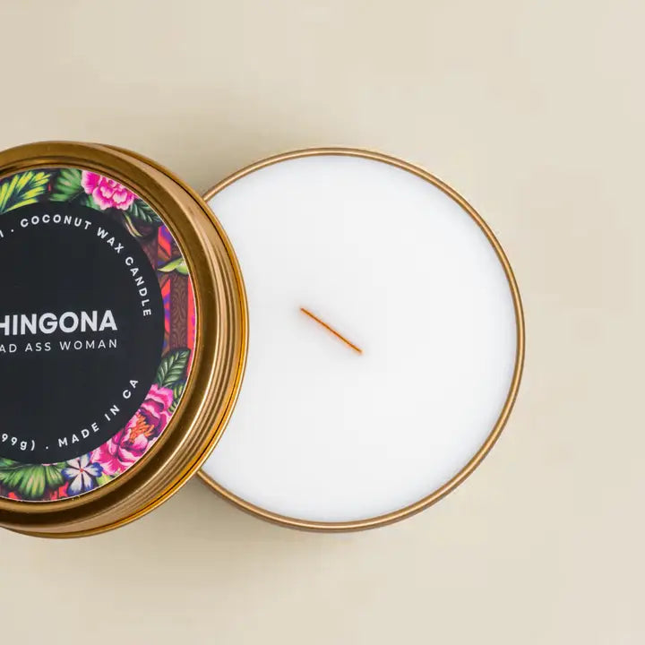 Chingona Candle Tin