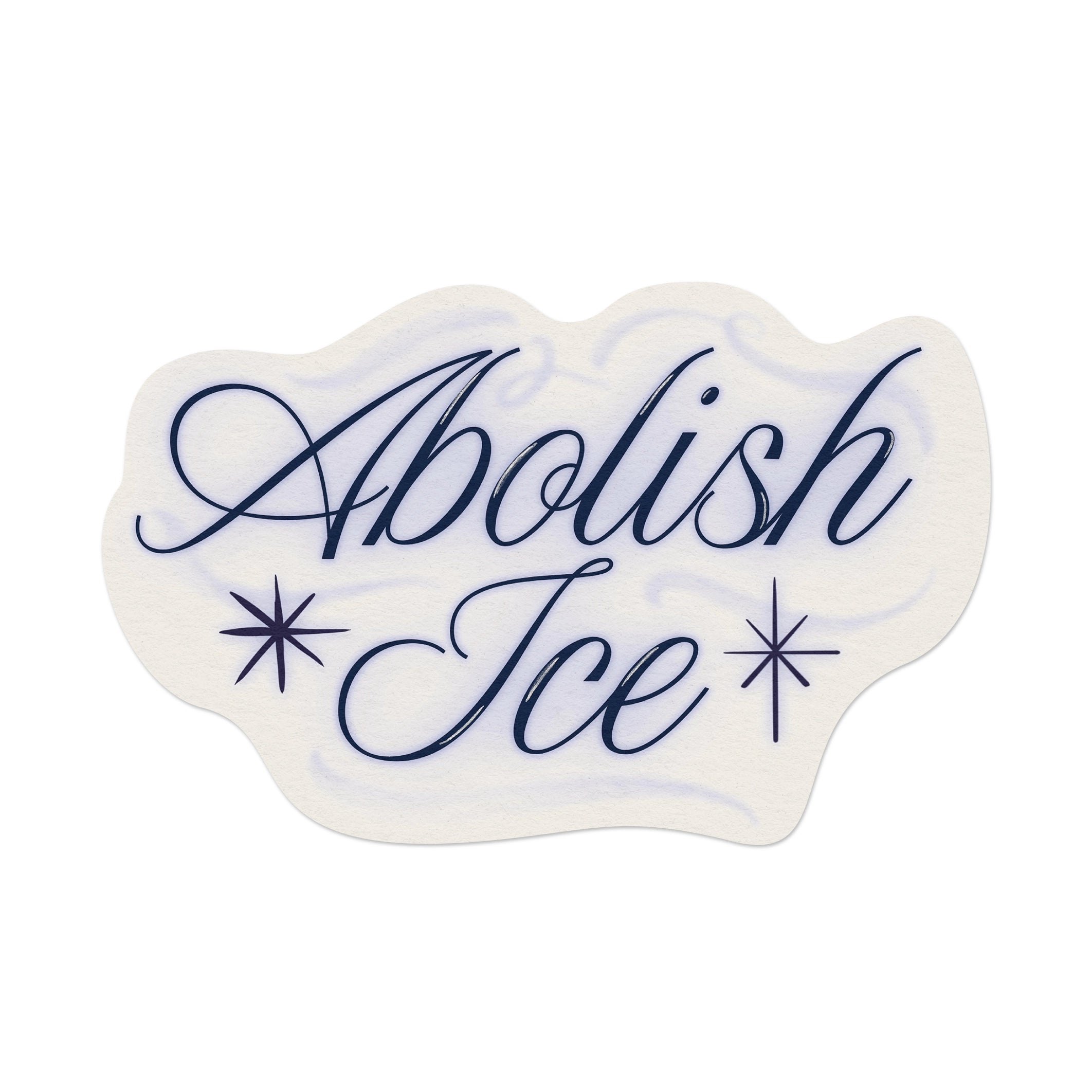 Abolish Ice Sticker