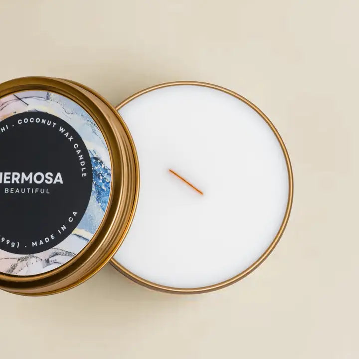 Hermosa Candle Tin