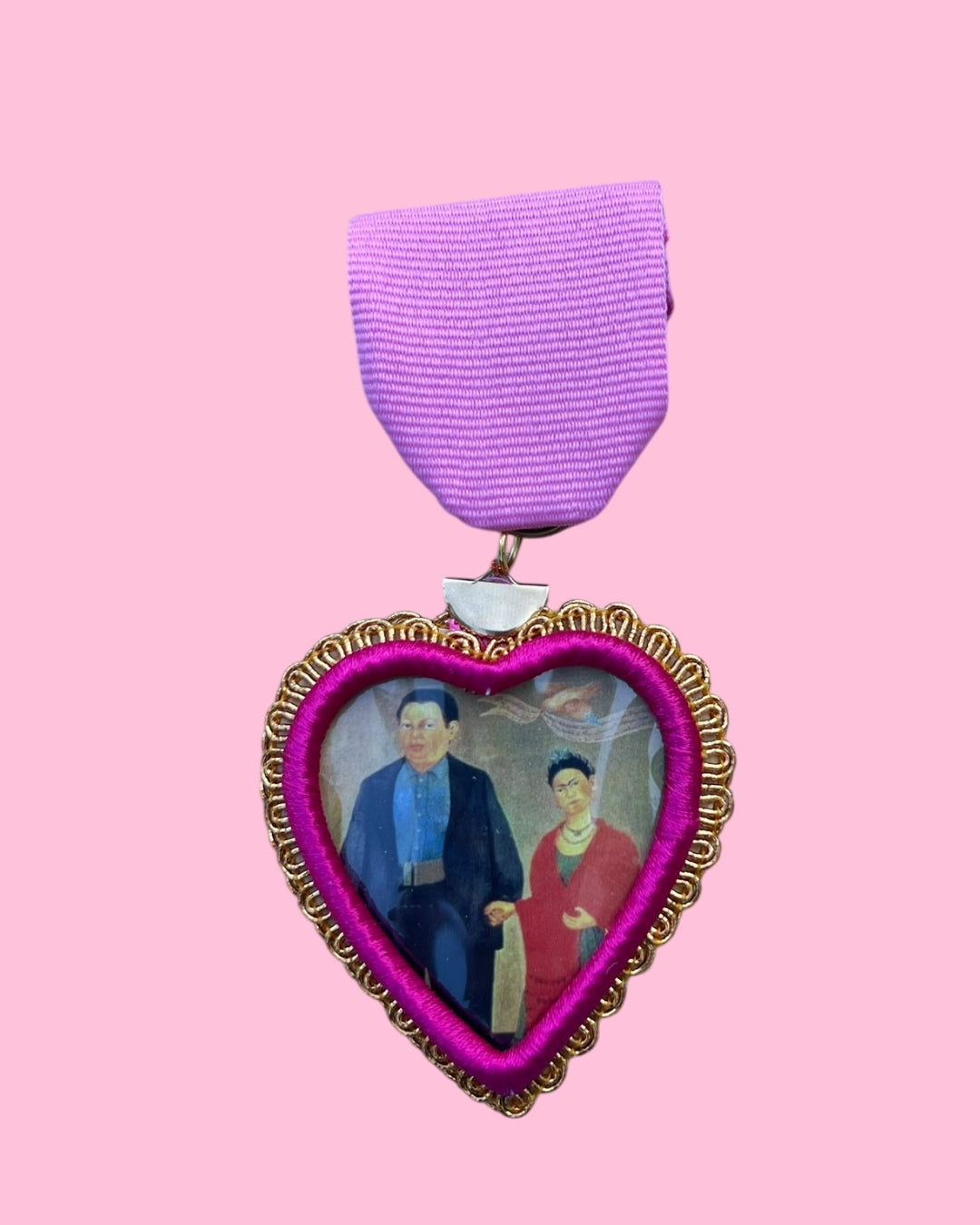 Frida Corazones Fiesta Medals