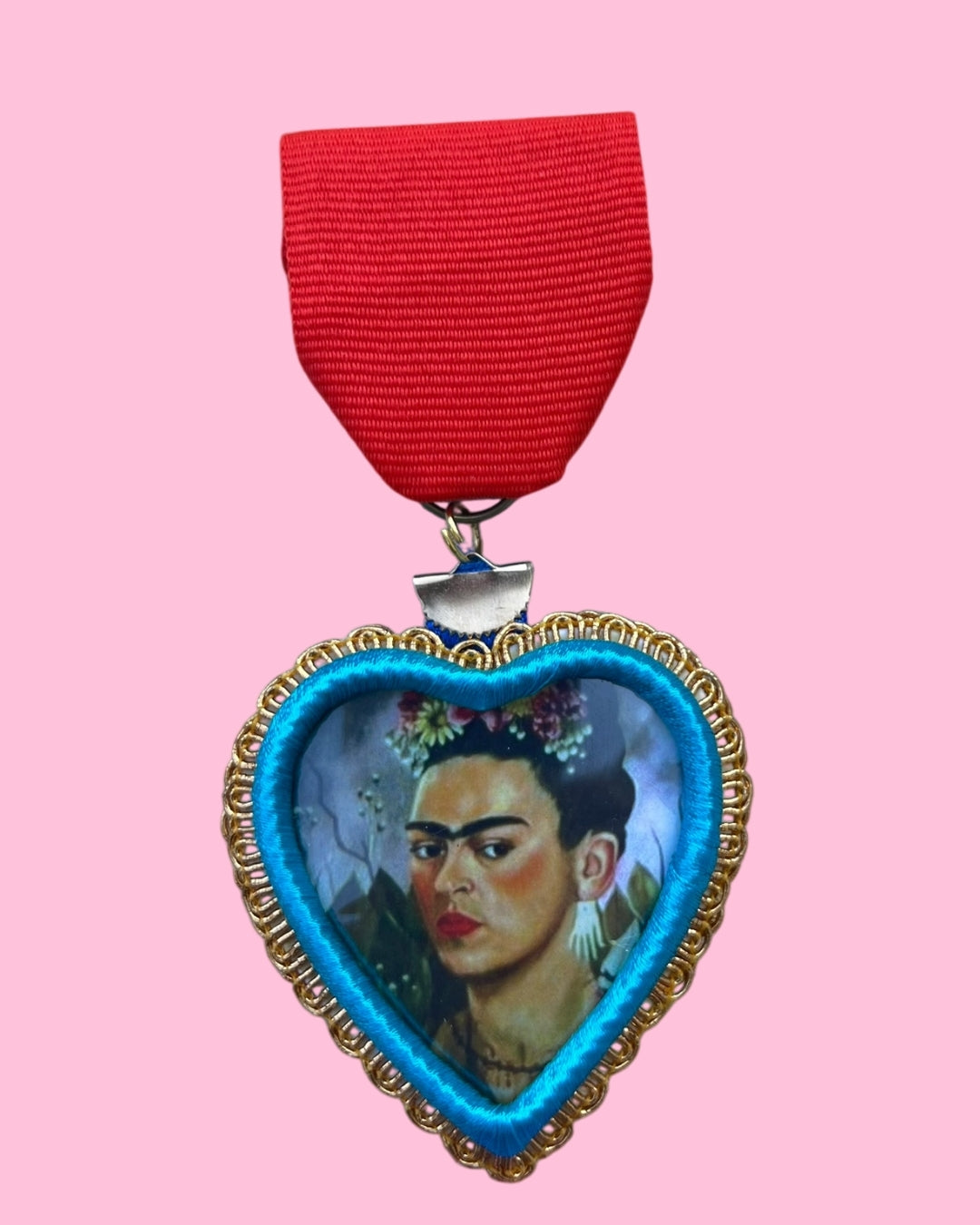 Frida Corazones Fiesta Medals