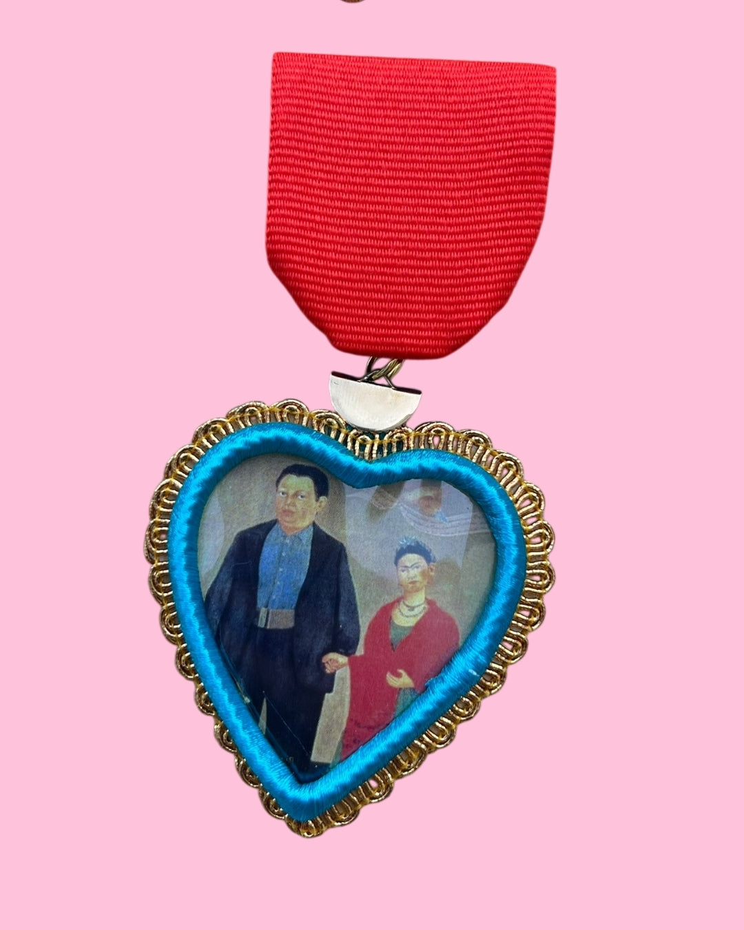 Frida Corazones Fiesta Medals